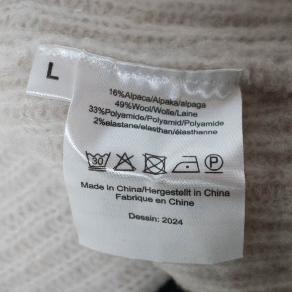 Baum und Pferdgarten Cortney Wool Knit Balloon Sleeve Sweater - Picture 6 of 6